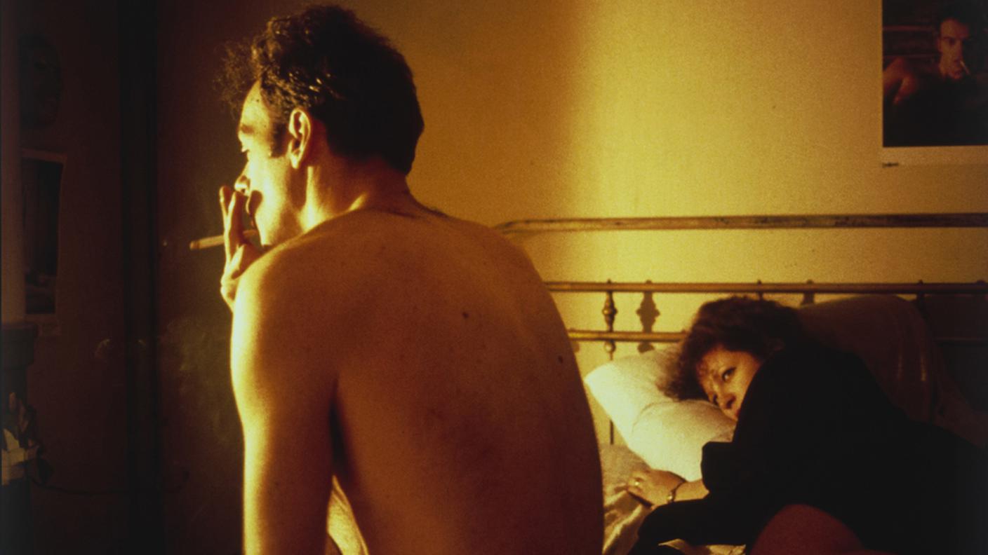 Nan and Brian in Bed, New York City 1983