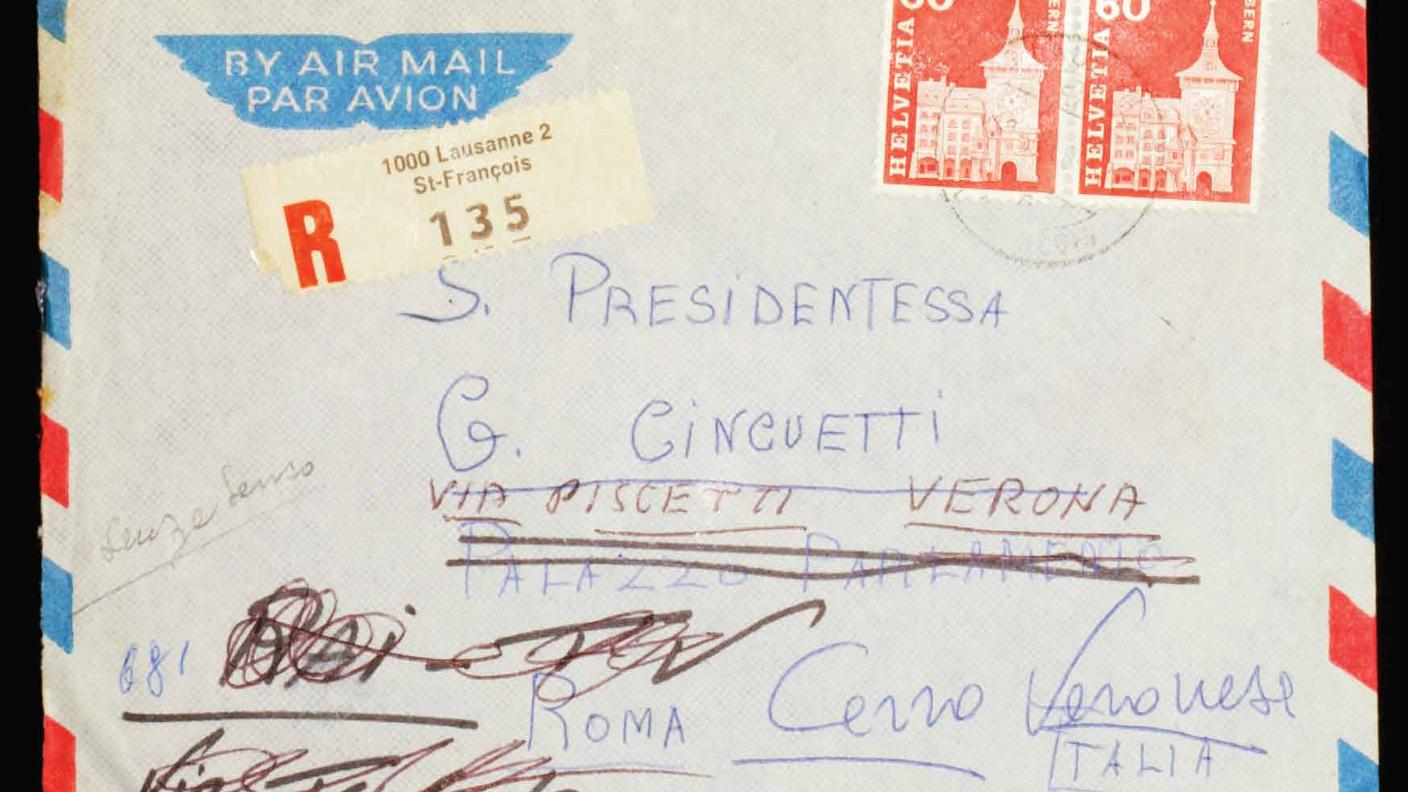 Una lettera per la "s. presidentessa" Gigliola Cinquetti