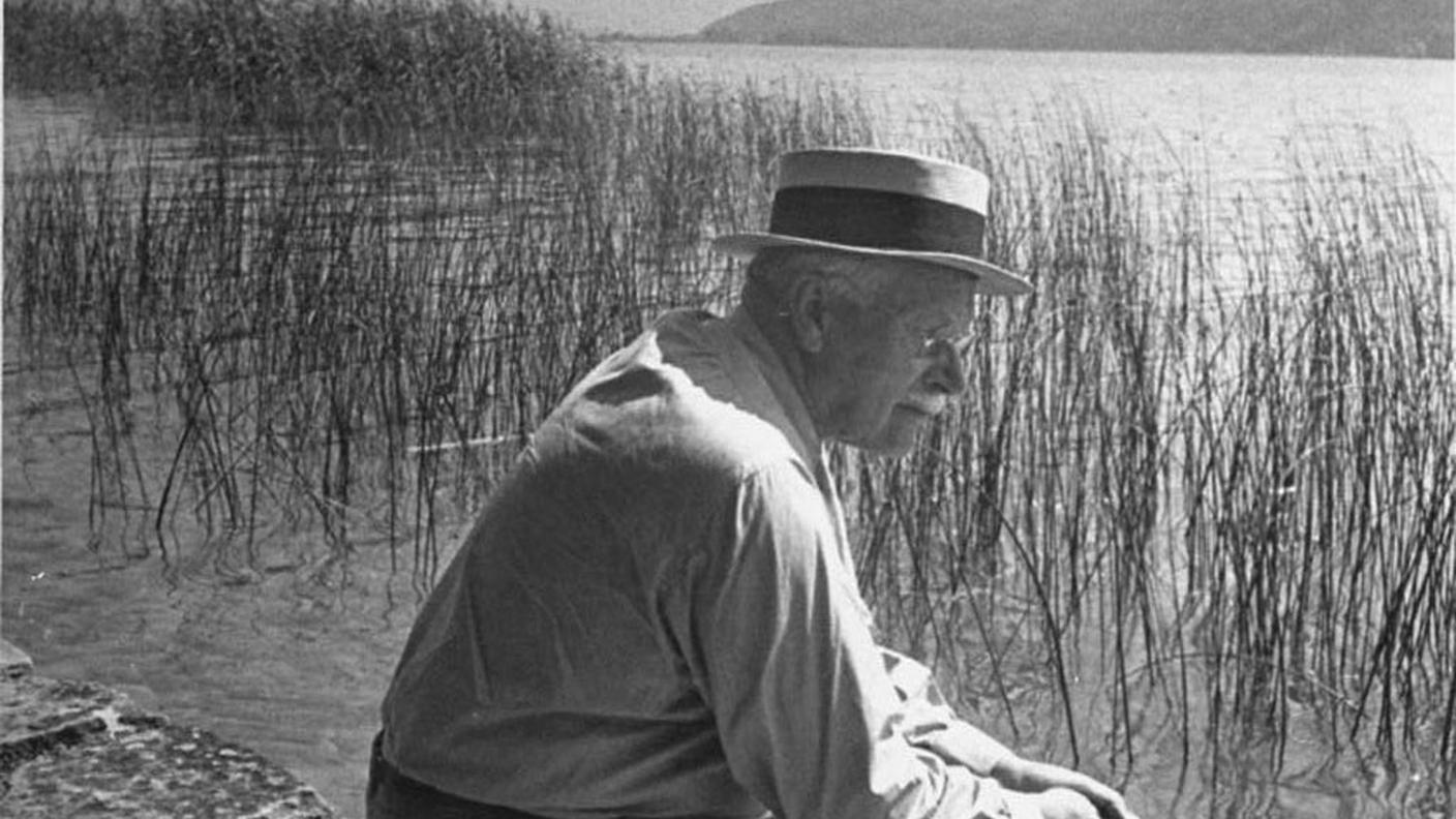 Jung in Bollingen (Lago di Zurigo), 1949