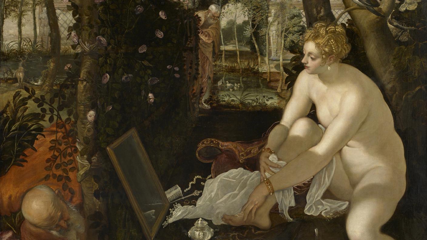 Tintoretto, Susanna e i vecchioni, 1555 ca