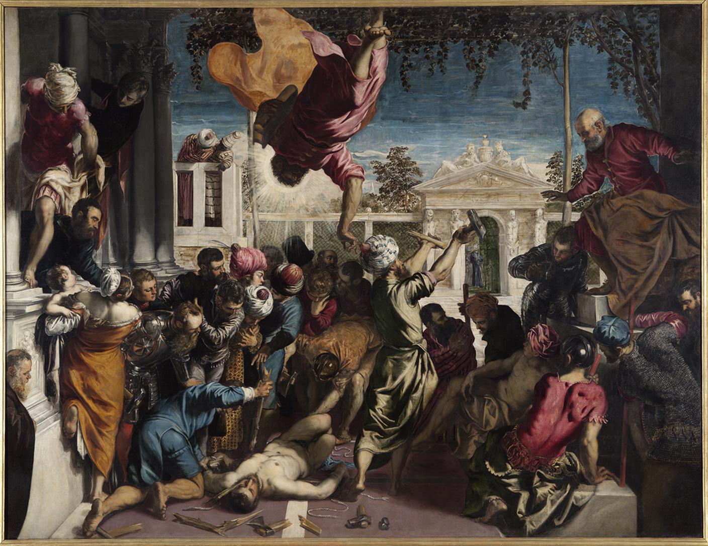Tintoretto, San Marco libera lo schiavo dal supplizio della tortura (detto anche Miracolo dello schiavo), 1548