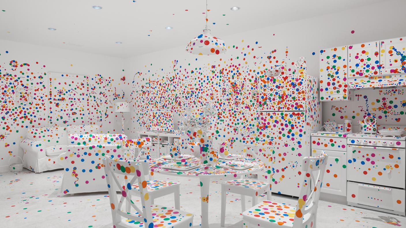 Yayoi Kusama, Obliteration Room, 2011