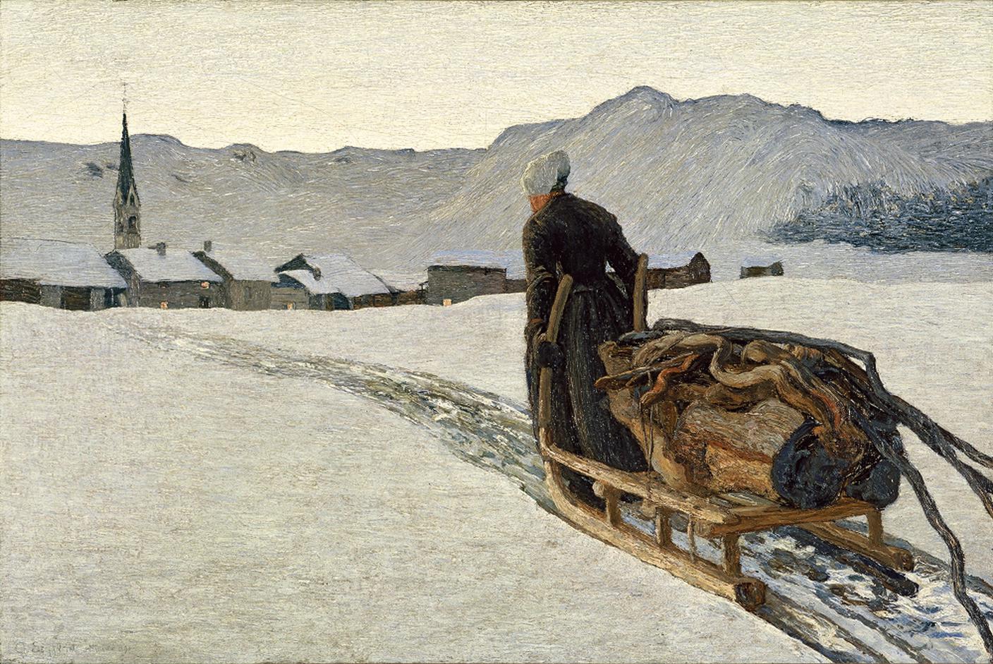 Giovanni Segantini, Ritorno dal bosco, 1890