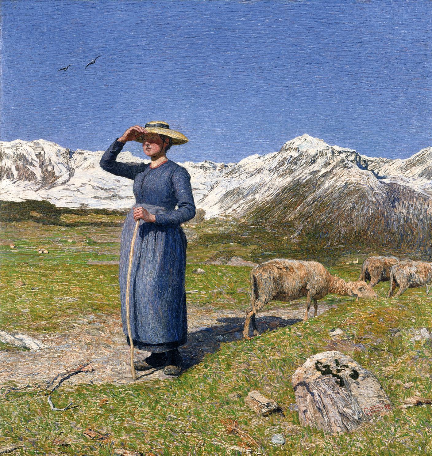 Giovanni Segantini, Mezzogiorno sulle Alpi, 1891