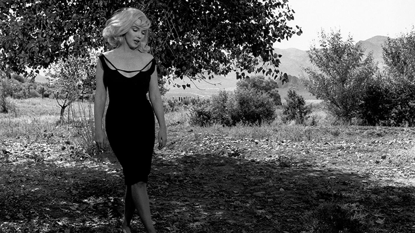 Inge Morath, Marilyn Monroe durante le riprese del film “The Misfits” a Reno, Nevada, USA, 1960