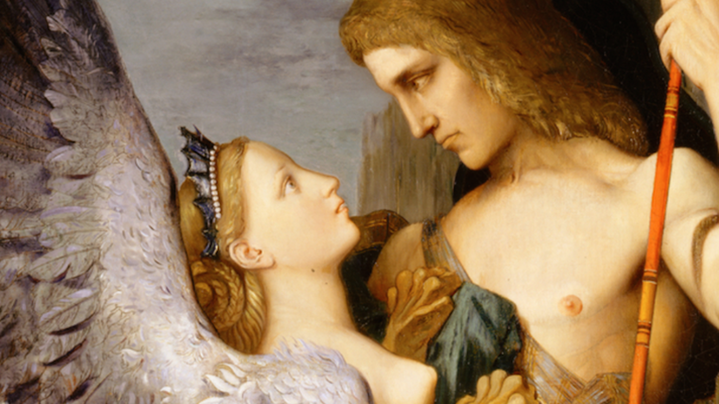 Gustave Moreau, Edipo e la Sfinge (1864)