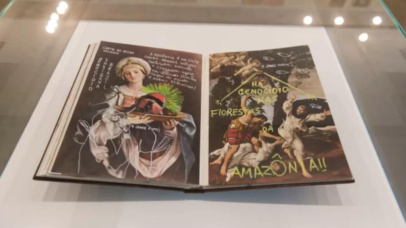 Jaider Esbell, Lettera al Vecchio Mondo, 2021