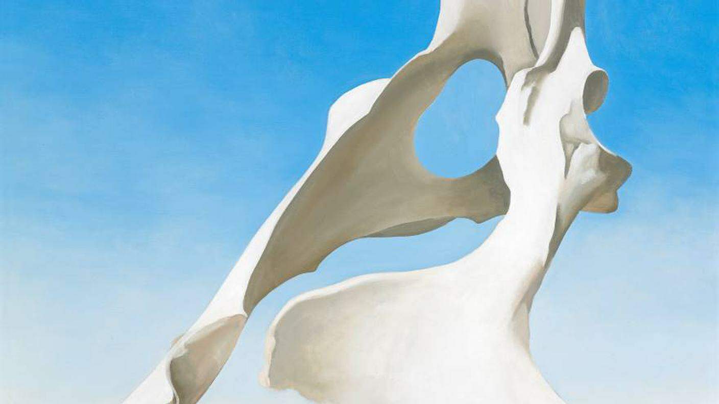 Georgia O’Keeffe, Pelvis With The Distance, 1943. Indianapolis Museum of Art at Newfields