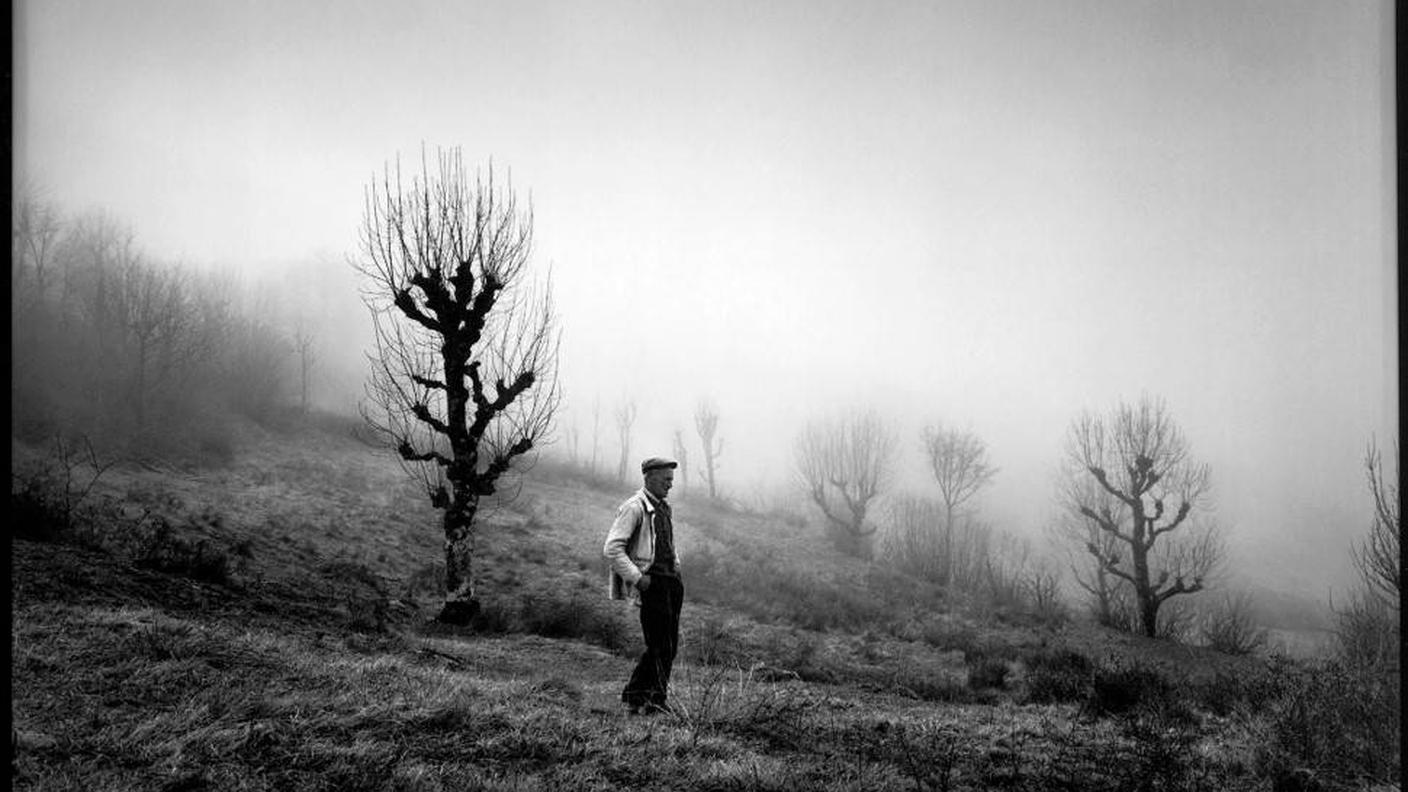 Raymond Depardon, Marcel Privat, Le Villaret, Le Pont de Montvert, Lozère, 1993