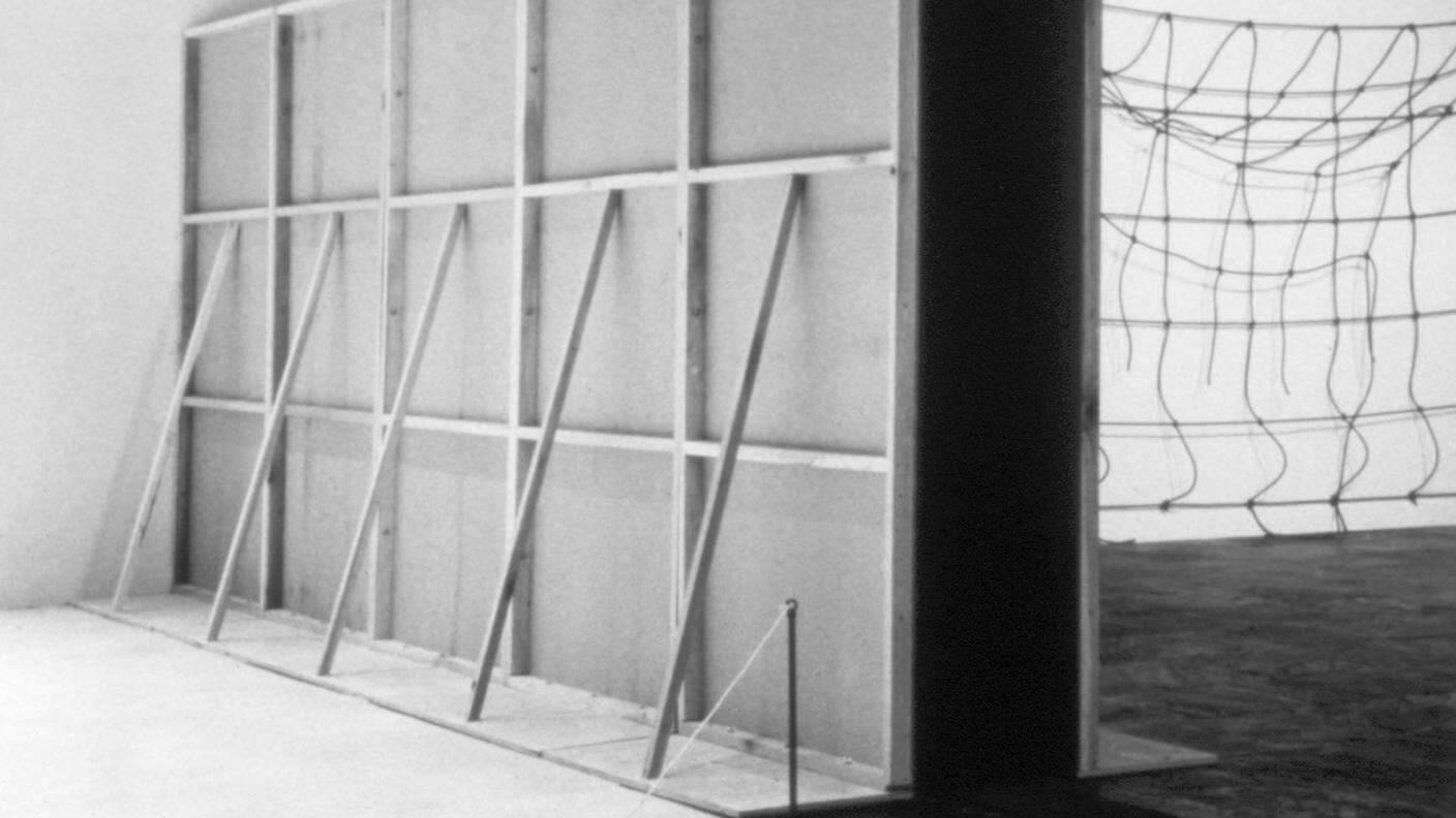 Bruce Nauman, Performance Corridor, 1969. Solomon R. Guggenheim Museum, New York