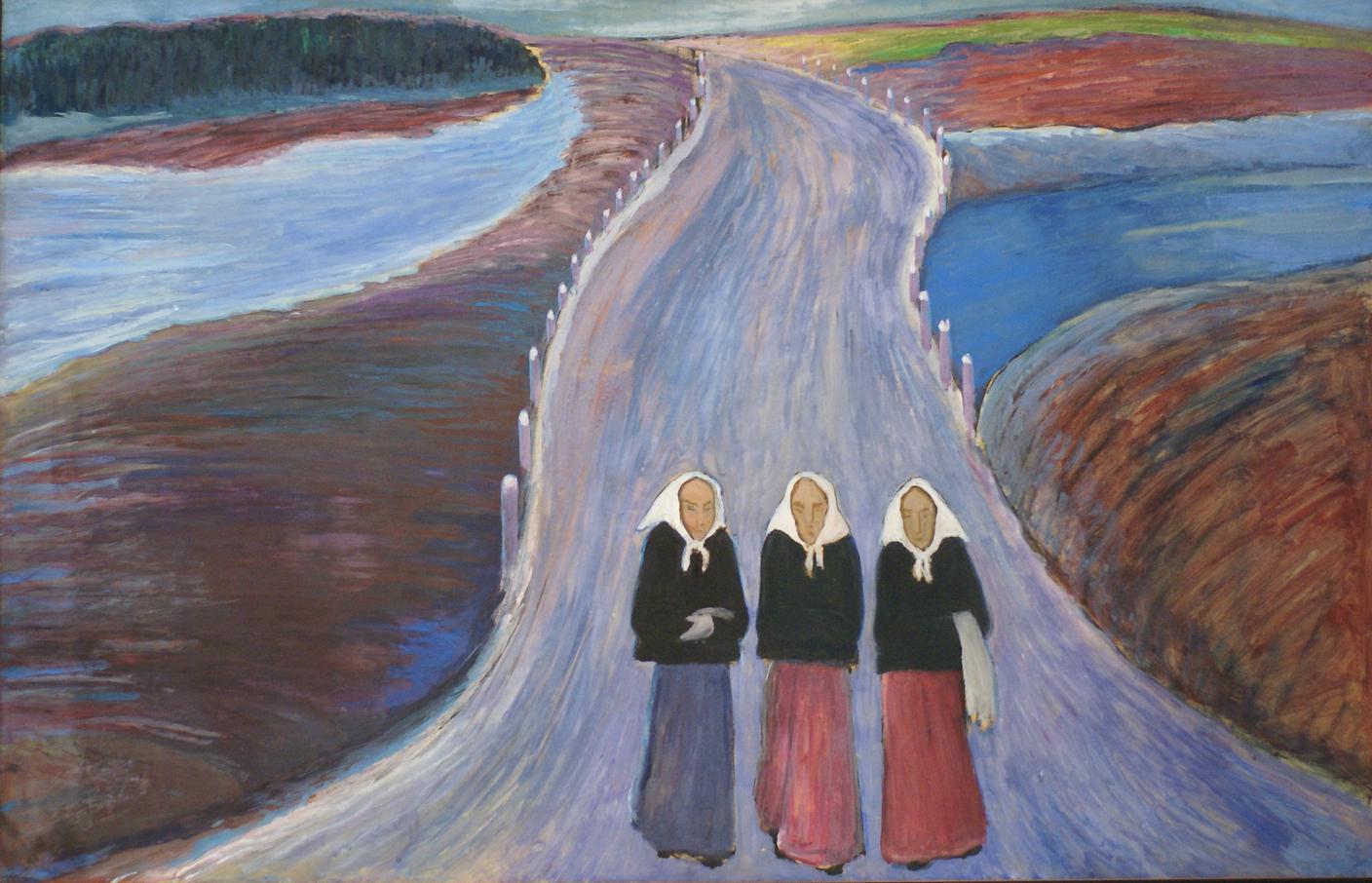 Marianne Werefkin, Die Landstraße (1907)