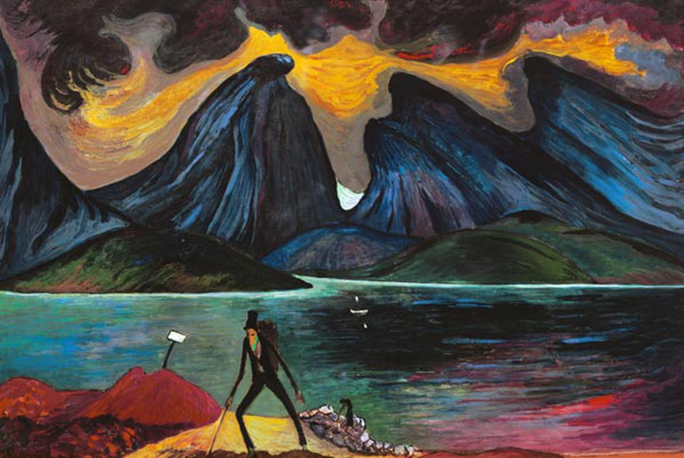 Marianne Werefkin, Der Lumpensammler (1917)
