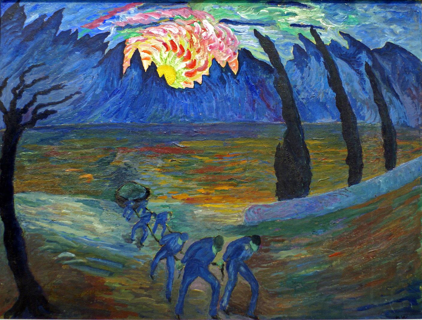 Marianne Werefkin, Sonnenaufgang, ca. 1924Fondazione Marianne Werefkin, Museo Comunale d'Arte Moderna, Ascona