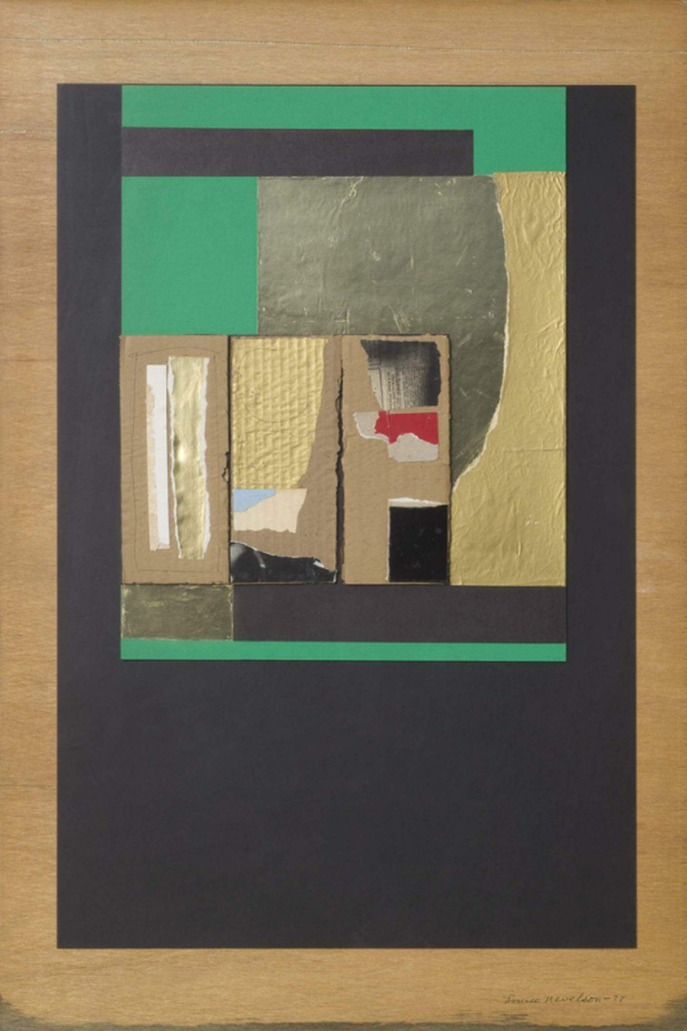 Louise Nevelson, Untitled, 1977. Collezione privata