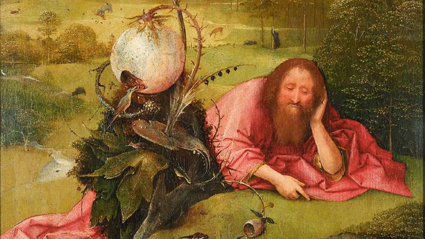 Hieronymus Bosch, San Giovanni Battista, 1495 circa. Madrid, Museo Lázaro Galdiano