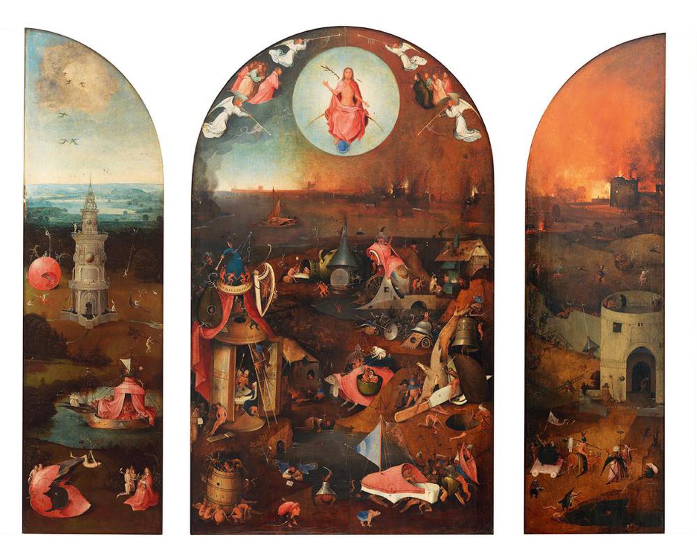 Hieronymus Bosch, Giudizio finale, 1500 circa. Musea Brugge, Bruges 