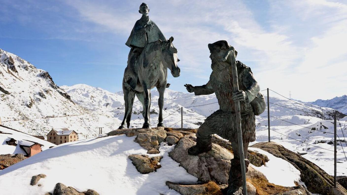 La cosiddetta Via di Suworow sulle alture del Canton Uri.