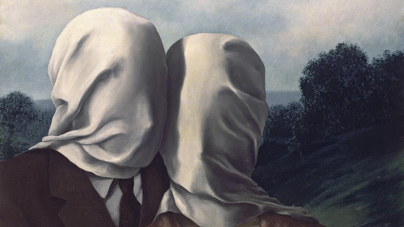 R. Magritte, Gli amanti, 1928