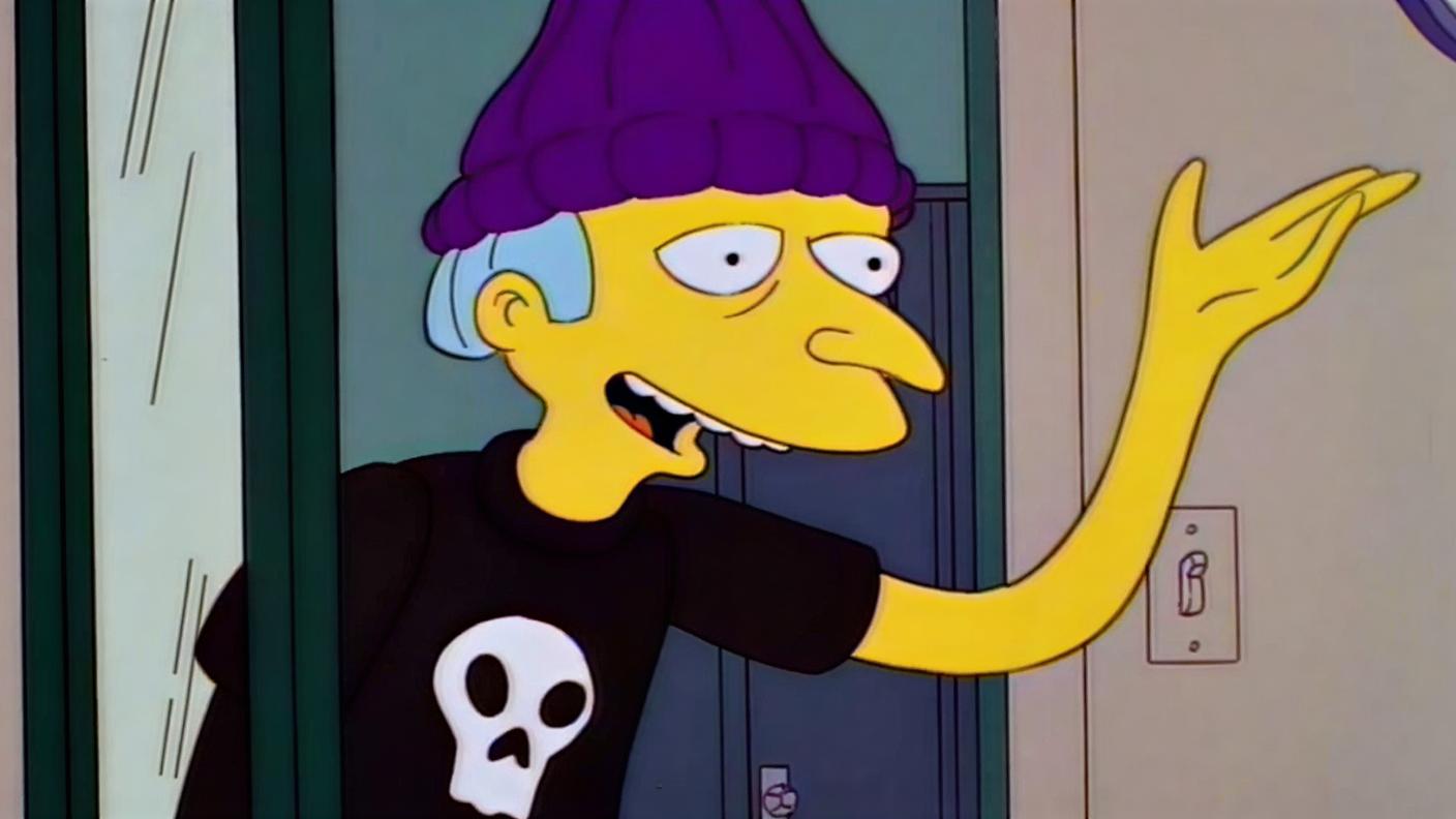Simpsons: Il signor Burns finto giovane