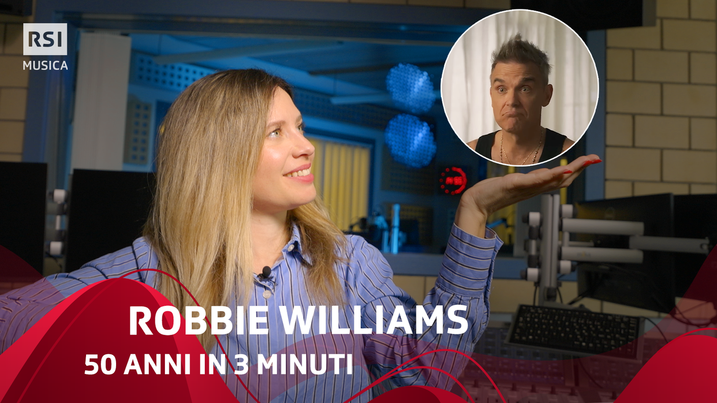 Robbie Williams: 50 anni in 3 minuti