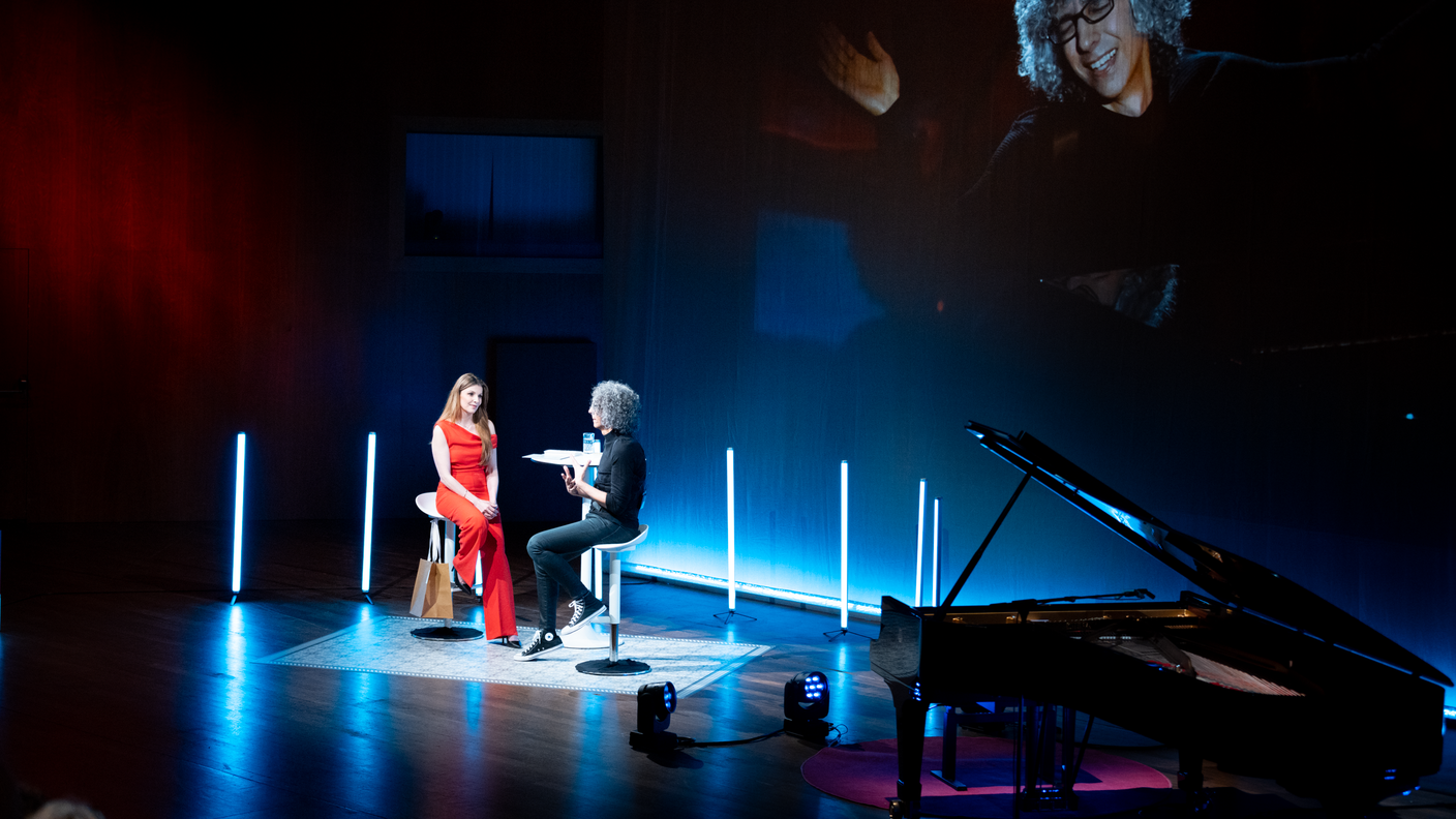Giovanni Allevi e Isabel Piazza