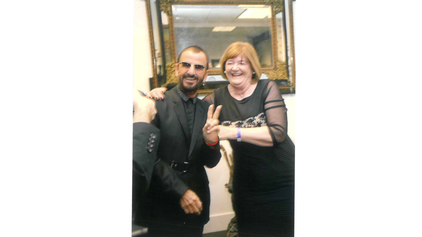 Ringo Starr e Freda Kelly