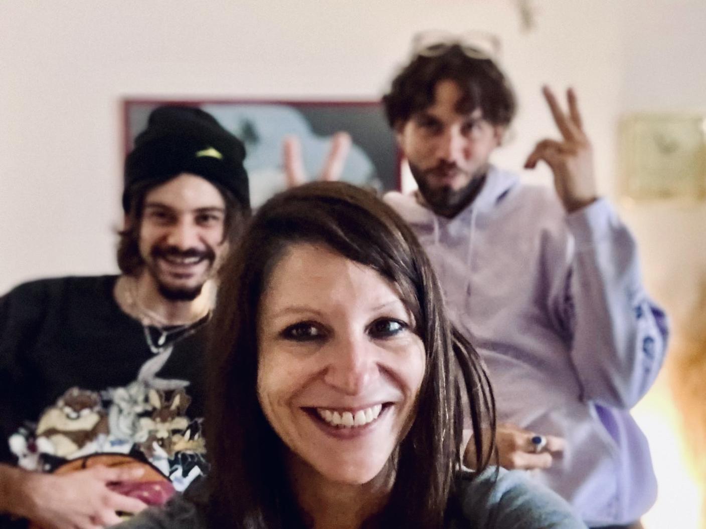 Sandra Romano (in primo piano) con OG Florin e Melodiesinfonie