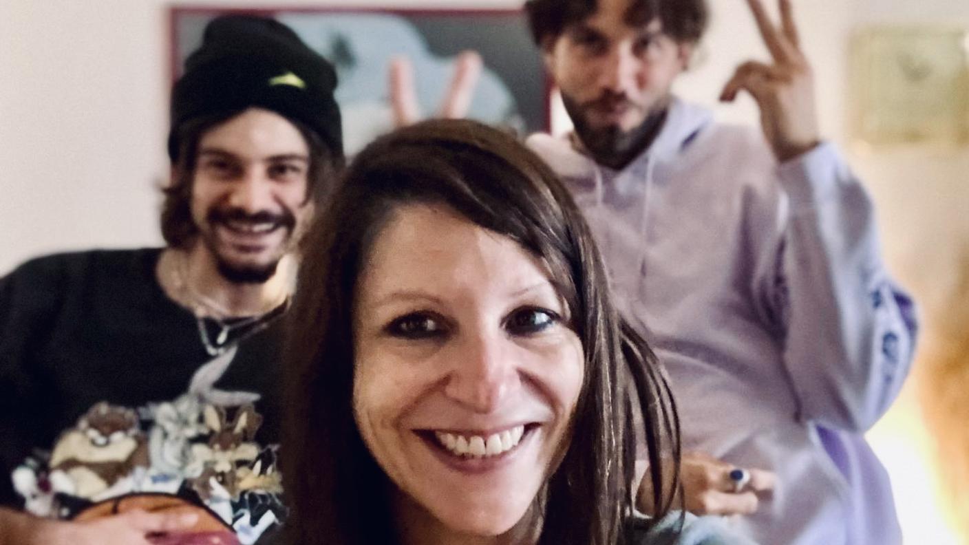 Sandra Romano (in primo piano) con OG Florin e Melodiesinfonie