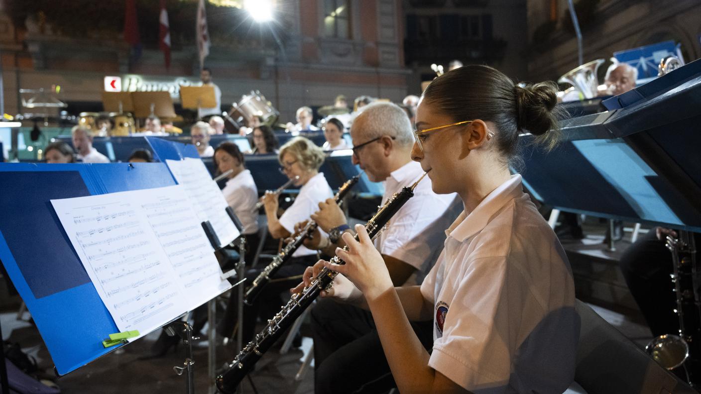 Musicisti della Civica in concerto a Lugano, 1° agosto '24
