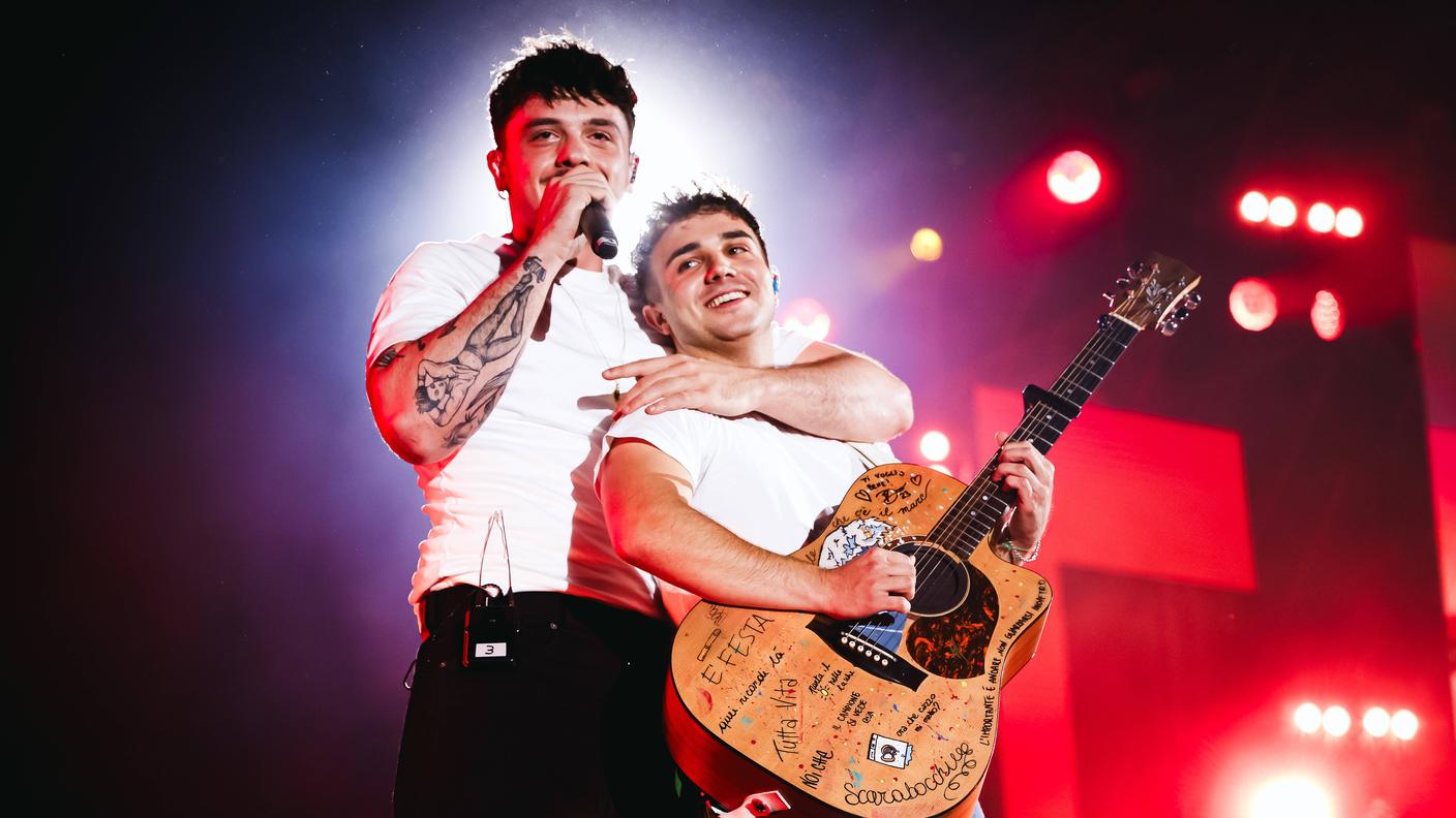 Juli (a destra) con Olly