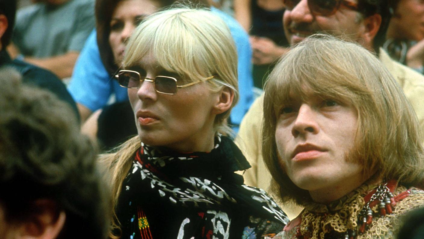 Brian Jones e Nico al Monterey Pop Festival, 1967