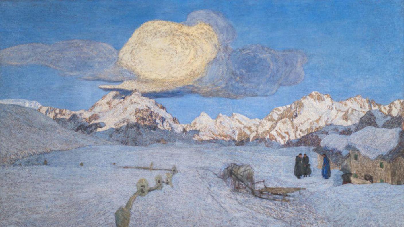 Segantini, Trittico della Natura, La morte, 1898-99