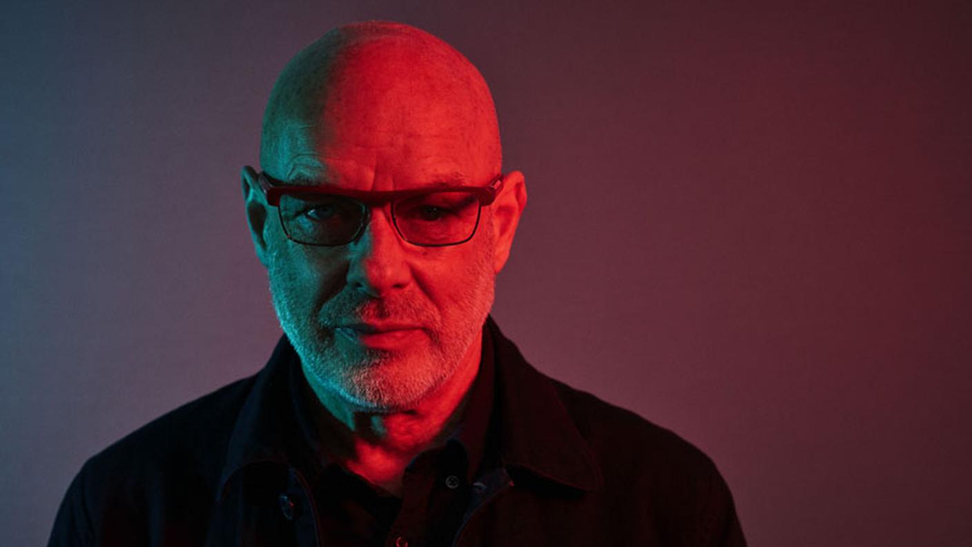 Brian Eno, 2019. Photography Shamil Tanna