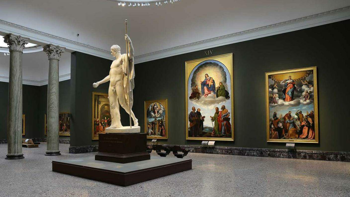 Pinacoteca di Brera, Sale Napoleoniche - nuovo allestimento