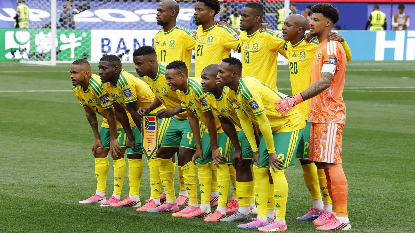 La squadra del Sudafrica, 2026