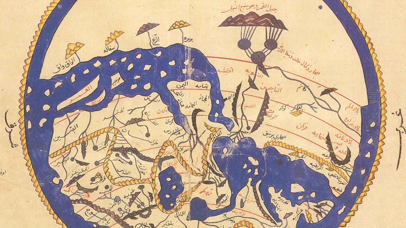 Idrisi, Mappa del mondo, 1154.jpg