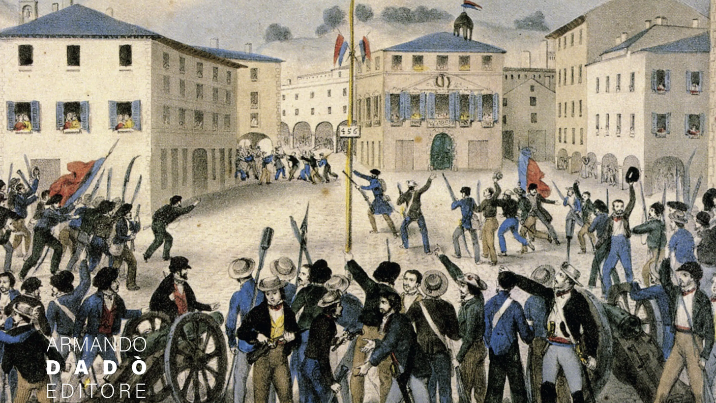 Il Ticino nella Storia, dettaglio di copertina. Rosario Talarico e Gianni Tavarini (2025).