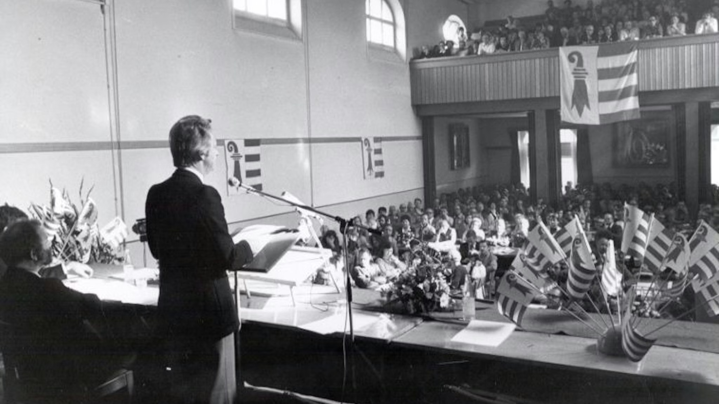 Roland Béguelin, considerato uno dei padri fondatori del Canton Giura.
