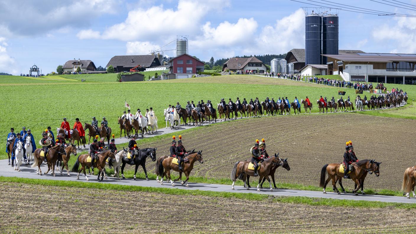 Cavalcata dell’Ascensione attorno a Beromünster, Canton Lucerna (.2025).