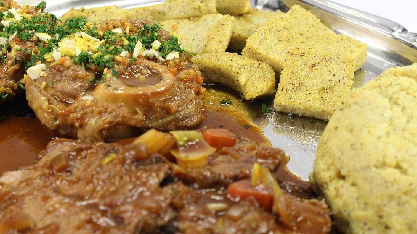 Polenta, brasato e ossobuco