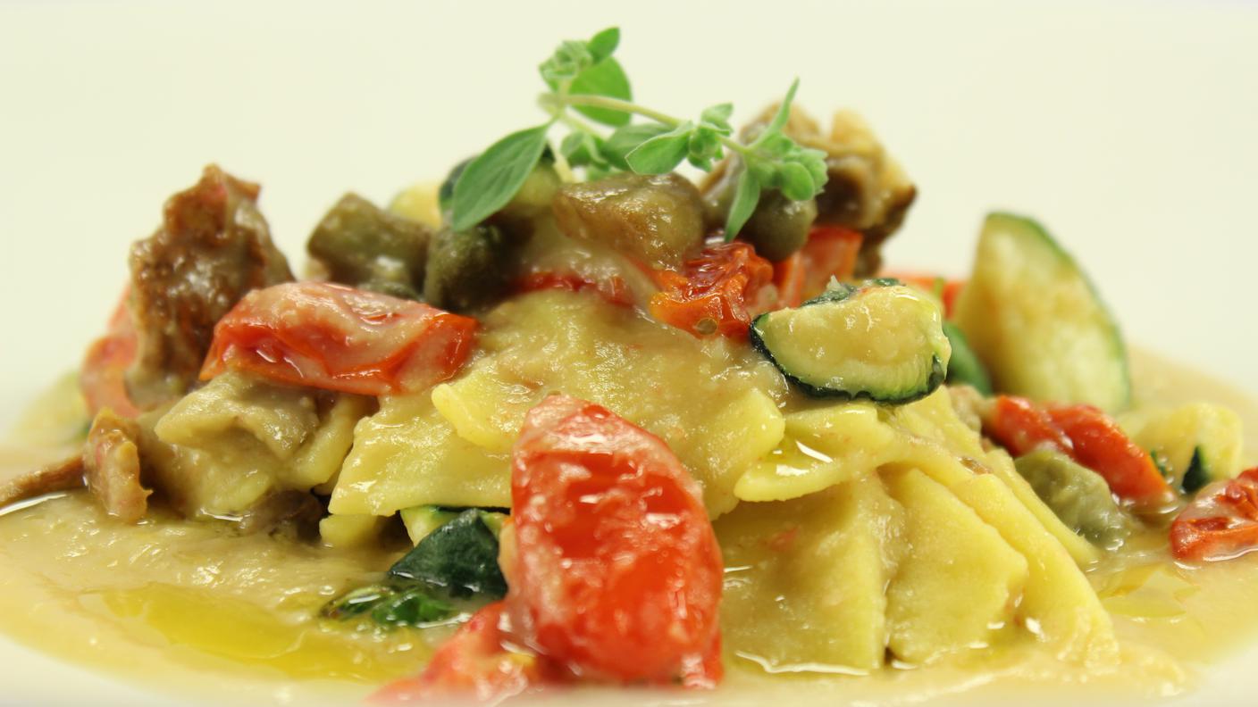 Tagliatelle gluten free allo zafferano