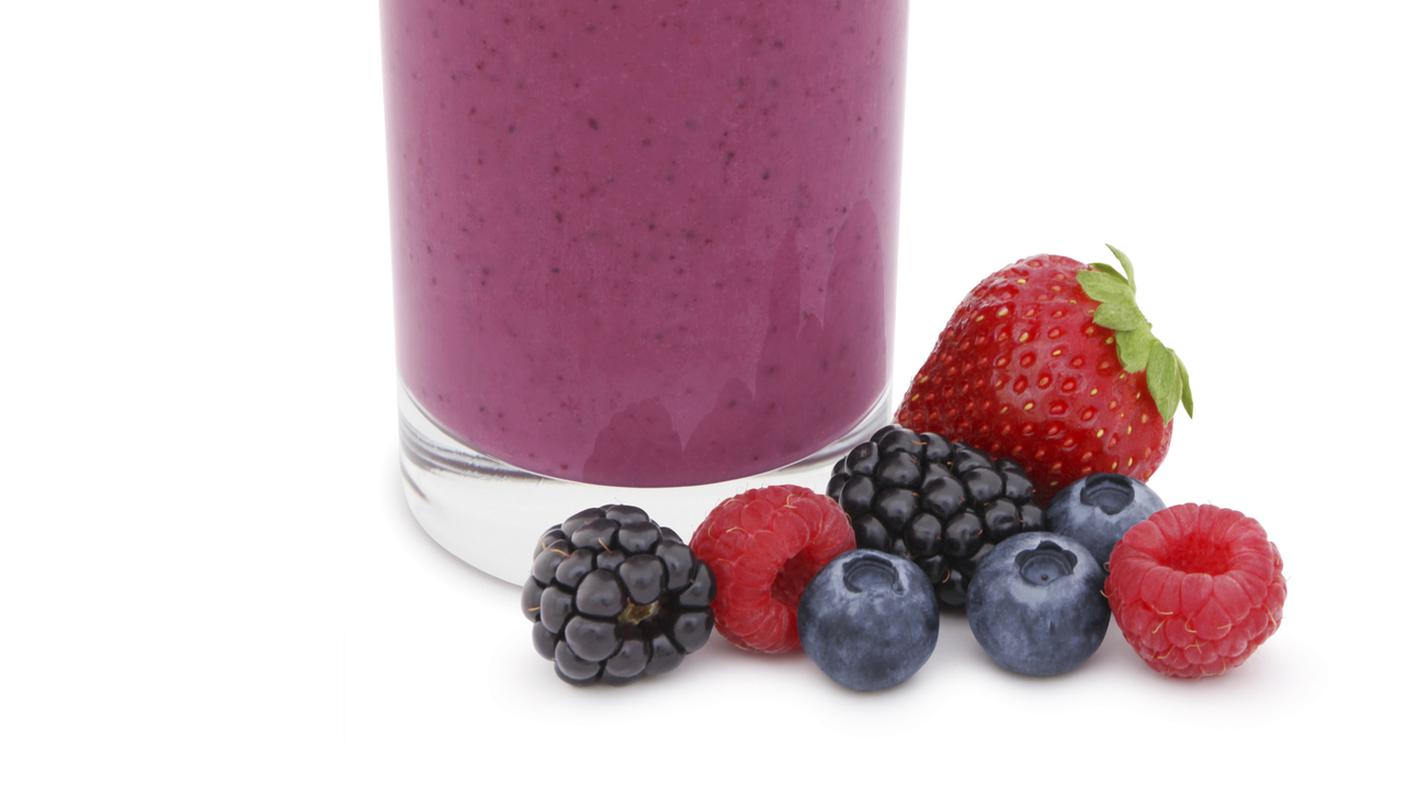 Smoothie "Colpo di coda d'estate" frutti di bosco