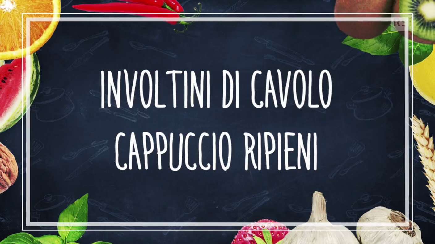 Ricetta in breve - Involtini di cavolo cappuccio ripieni 