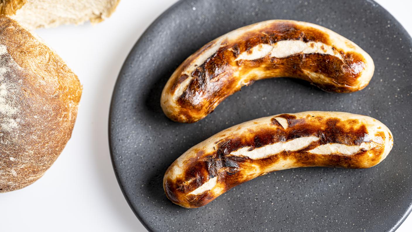 Bratwurst bianco e marrone