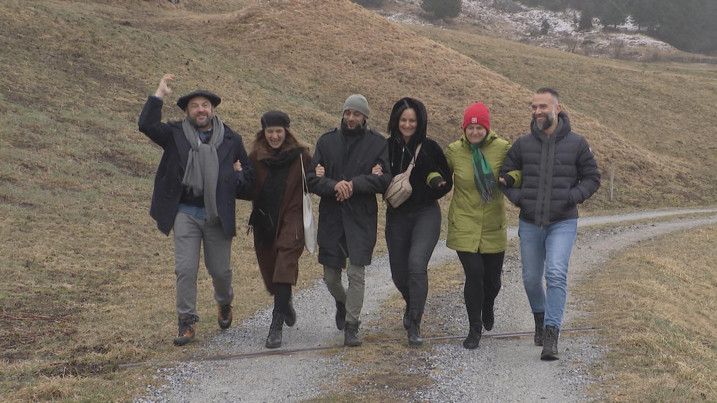 gruppo a Platta