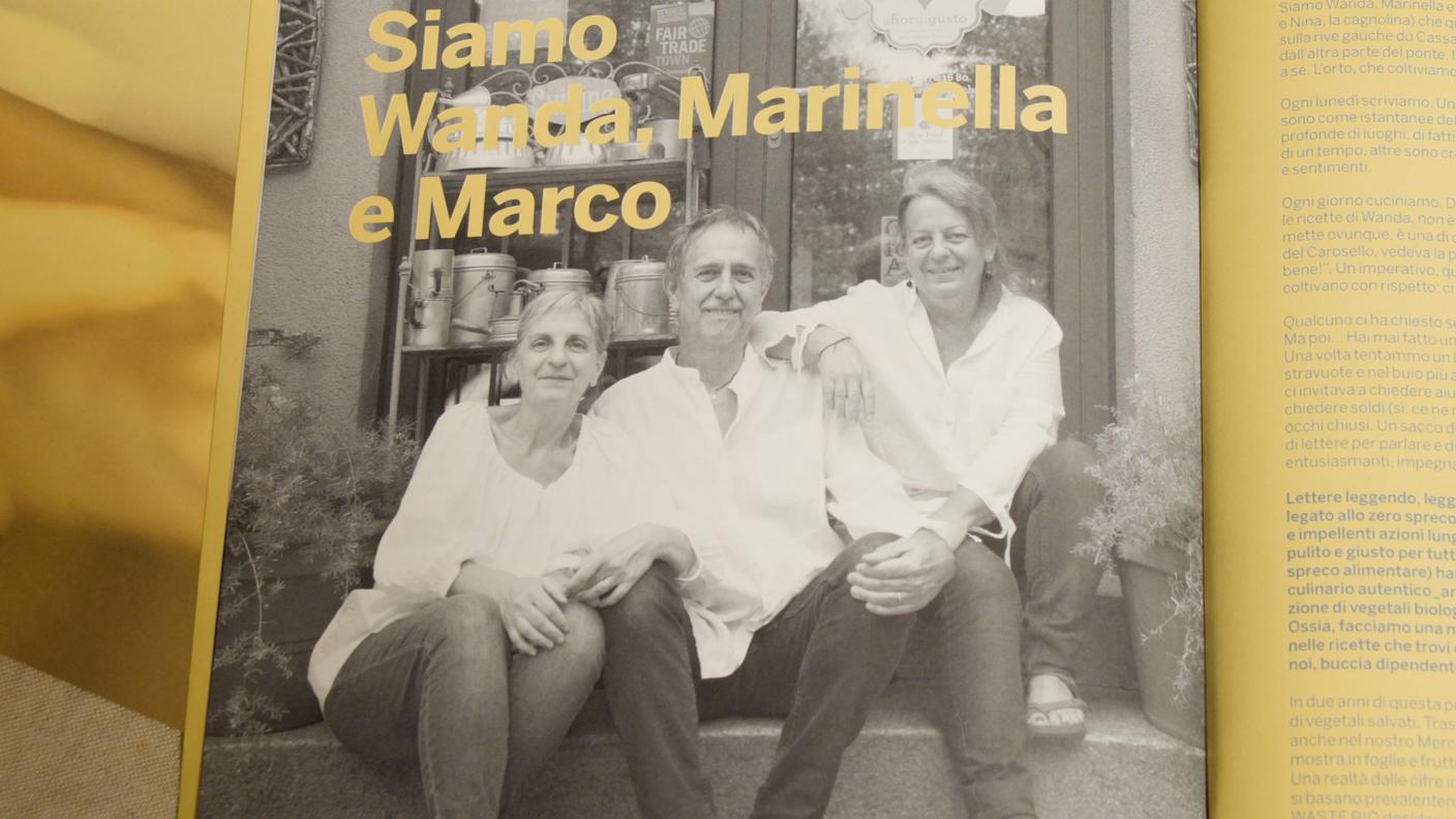 Wanda, Marinella e Marco del Bistrot Afioridigusto