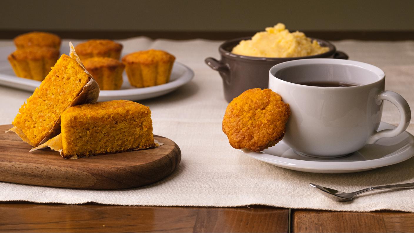 Muffin di polenta