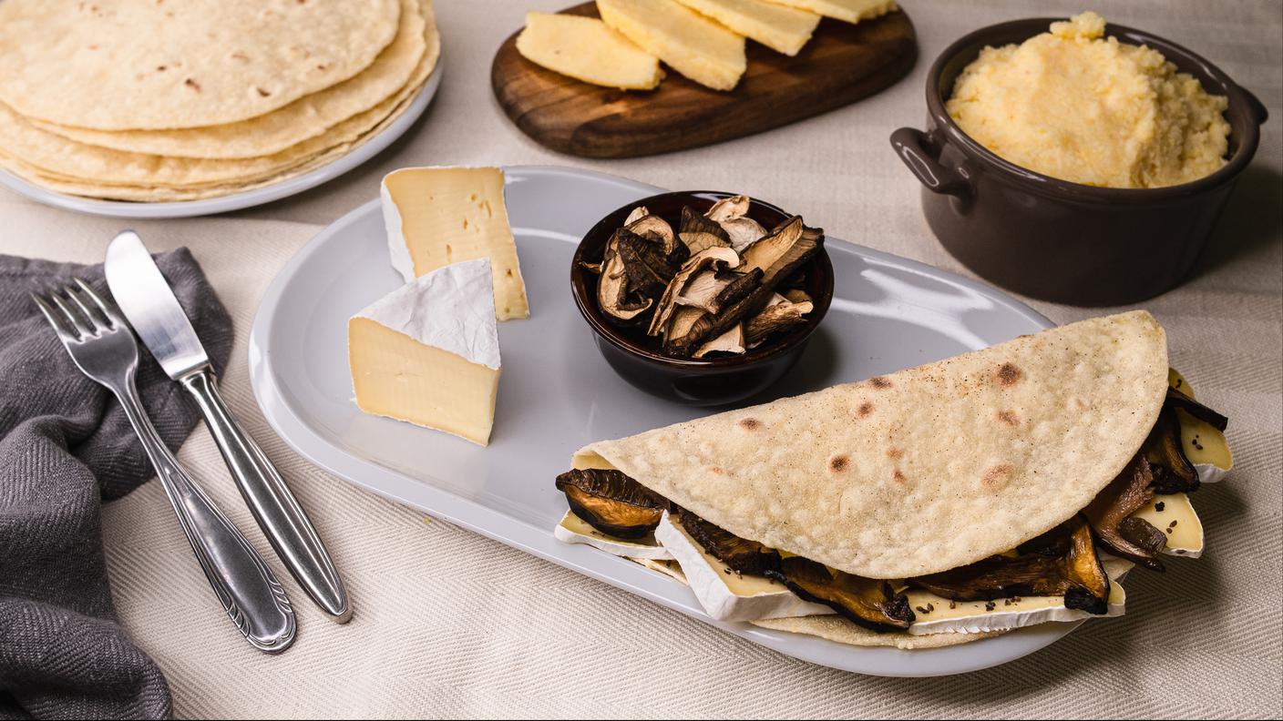 Piadina di polenta