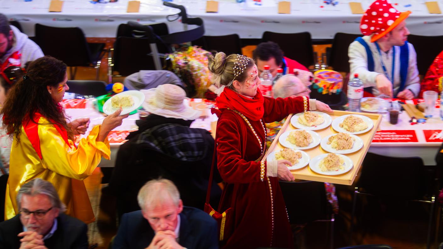 cibo, pranzo, rabadan, carnevale, tavola, tradizione