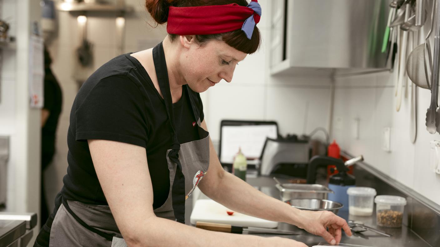 chef Kira Ghidoni, osteria bisnona, cucina, contone
